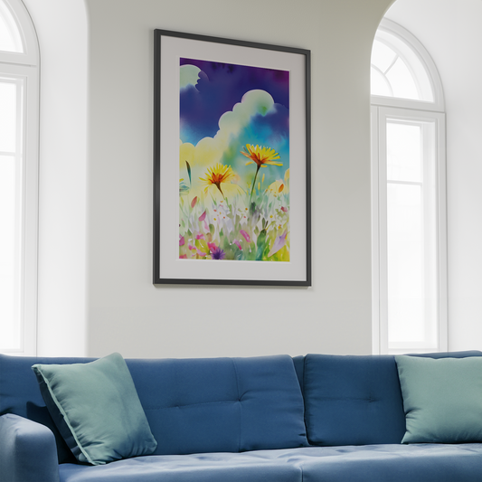 Spring Meadow **UNFRAMED POSTER**