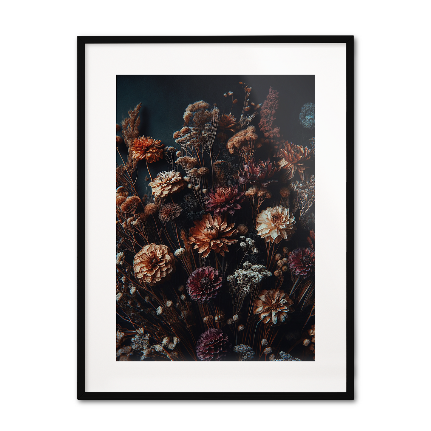 Flowers Of Autumn No1 **UNFRAMED ART PRINT**