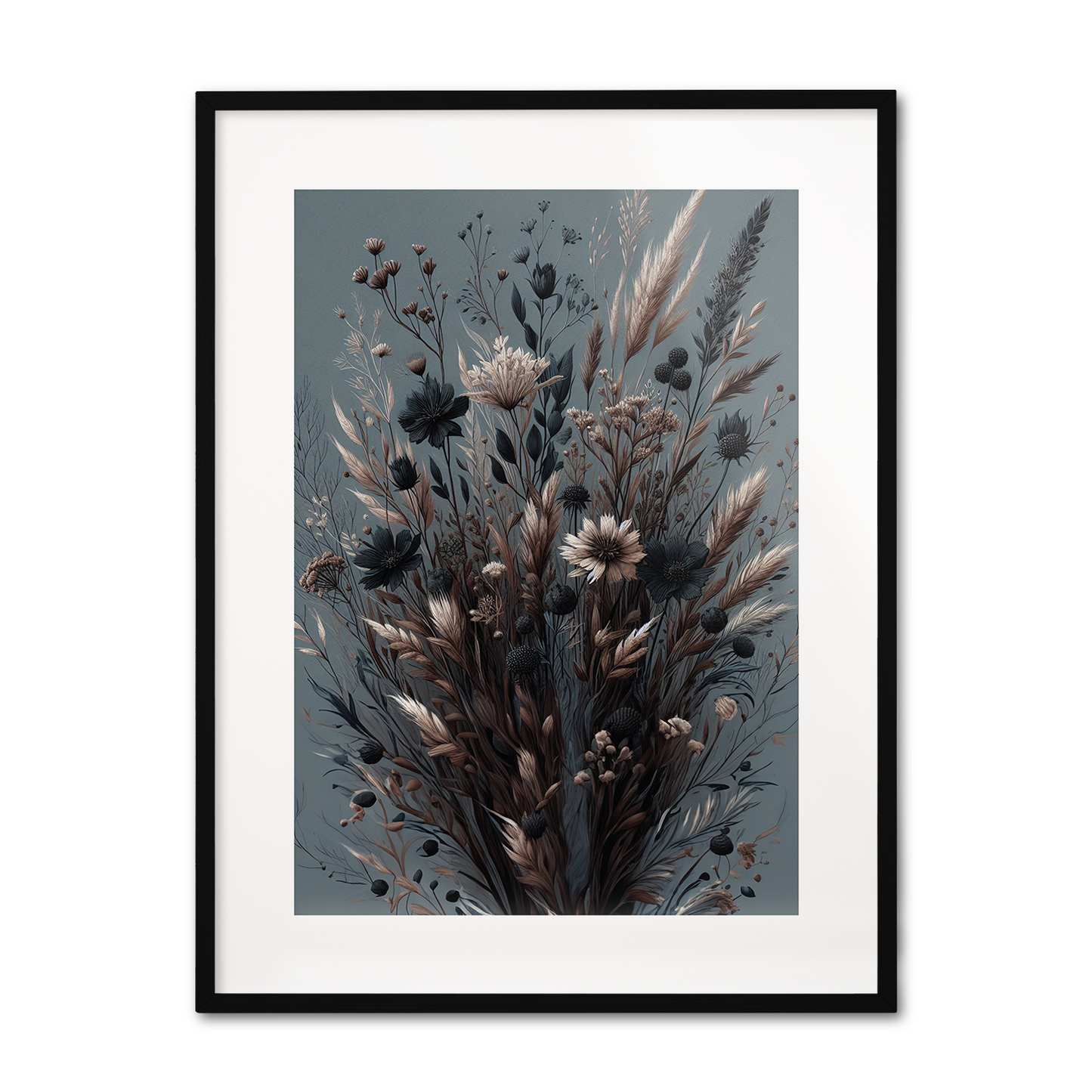 Autumn Florals No2 **UNFRAMED ART PRINT**