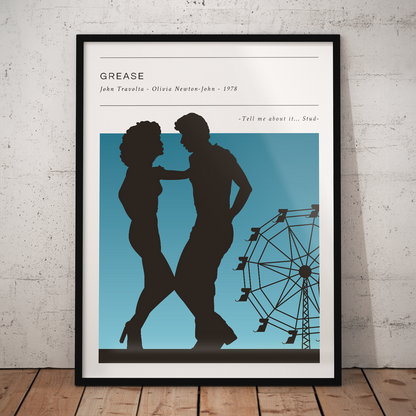 Grease **UNFRAMED POSTER**