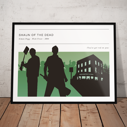Shaun Of The Dead **UNFRAMED POSTER**