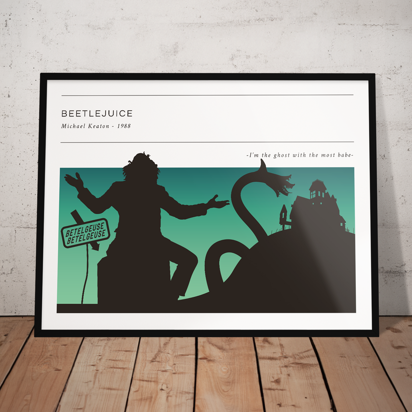 Beetlejuice **UNFRAMED POSTER**