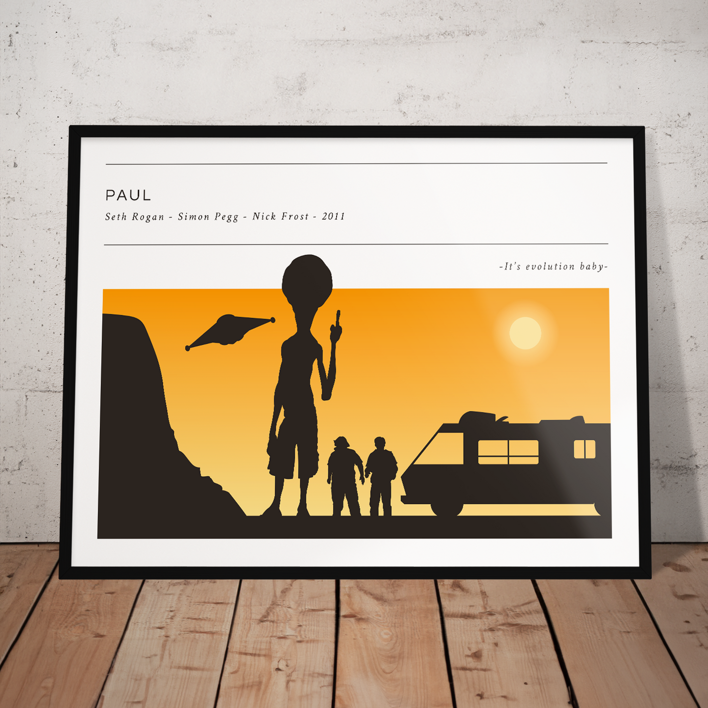 Paul The Movie **UNFRAMED POSTER**