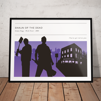 Shaun Of The Dead **UNFRAMED POSTER**
