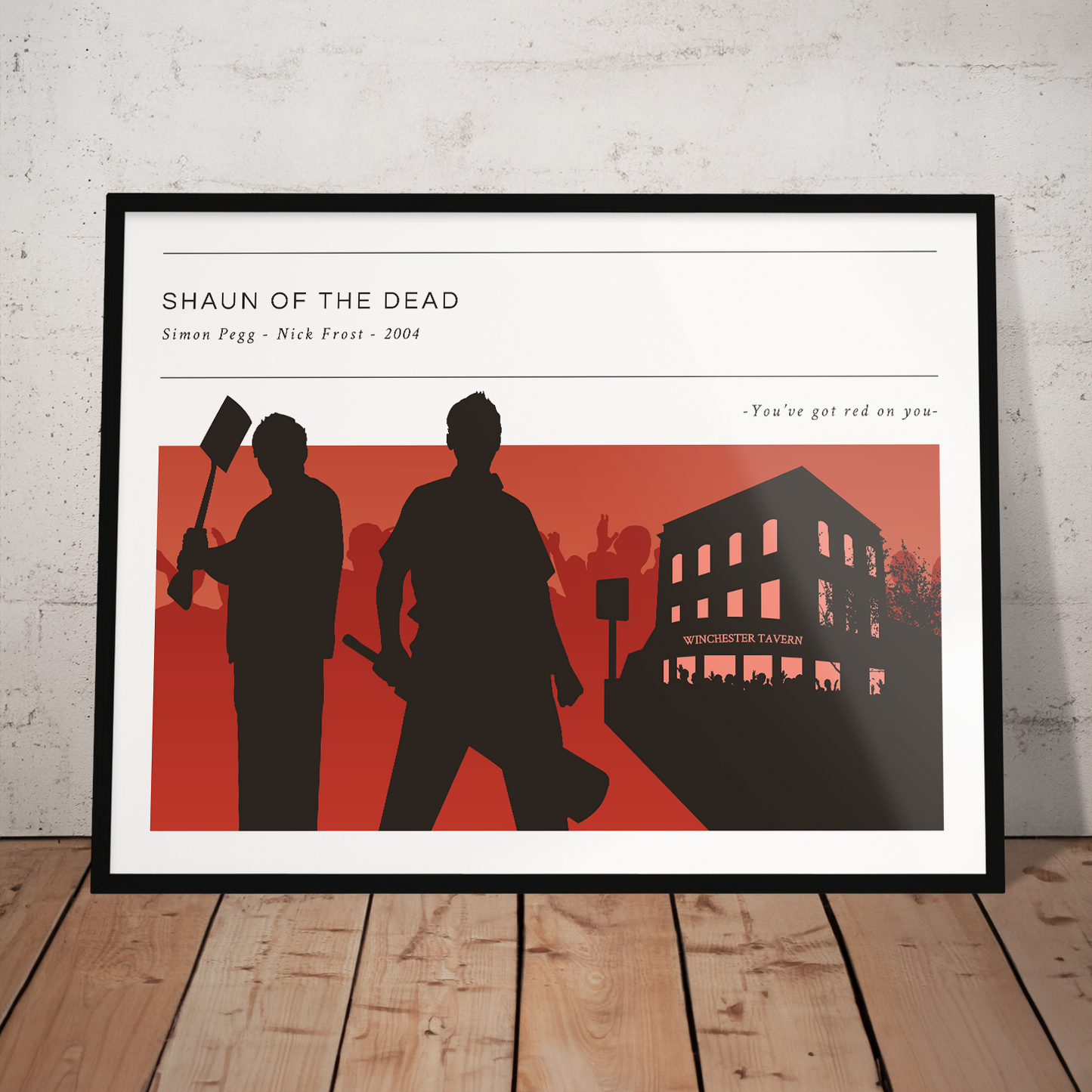 Shaun Of The Dead **UNFRAMED POSTER**