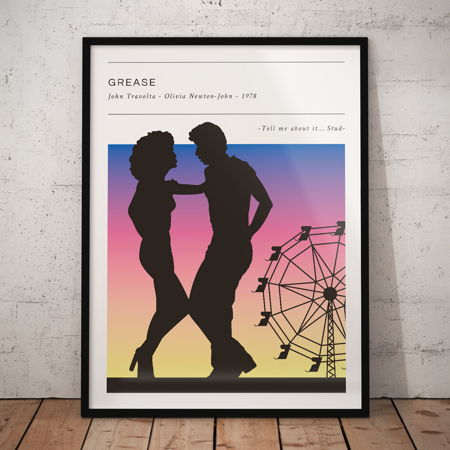 Grease **UNFRAMED POSTER**