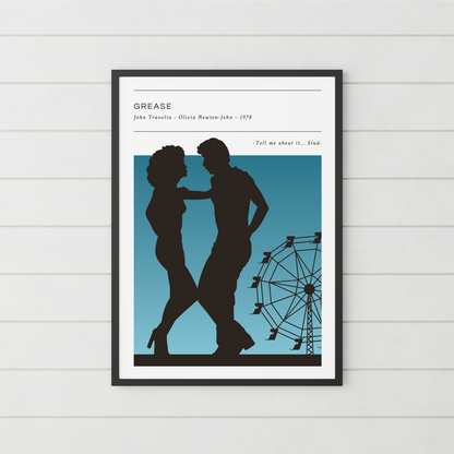 Grease **UNFRAMED POSTER**