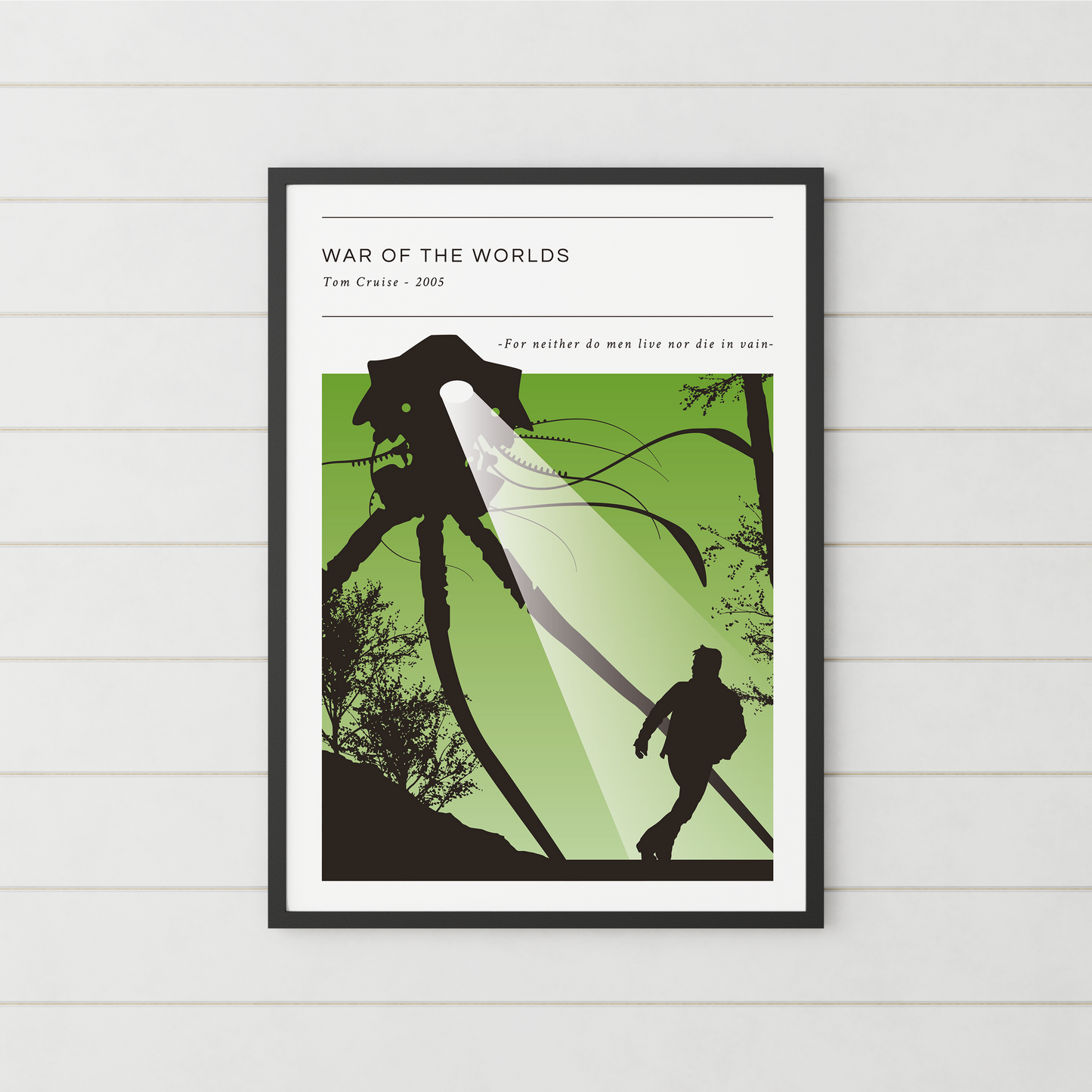 War Of The Worlds **UNFRAMED POSTER**