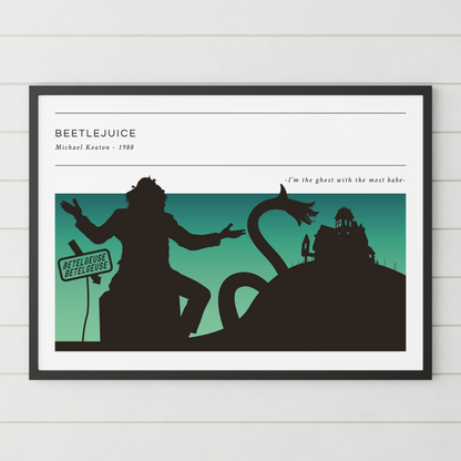 Beetlejuice **UNFRAMED POSTER**