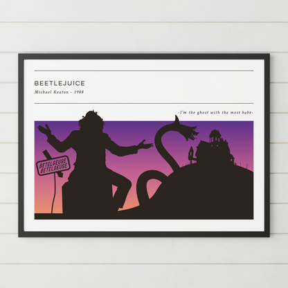Beetlejuice **UNFRAMED POSTER**