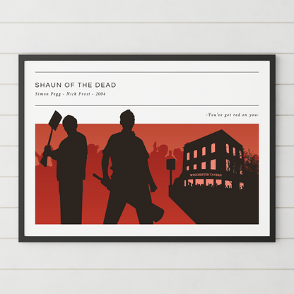 Shaun Of The Dead **UNFRAMED POSTER**