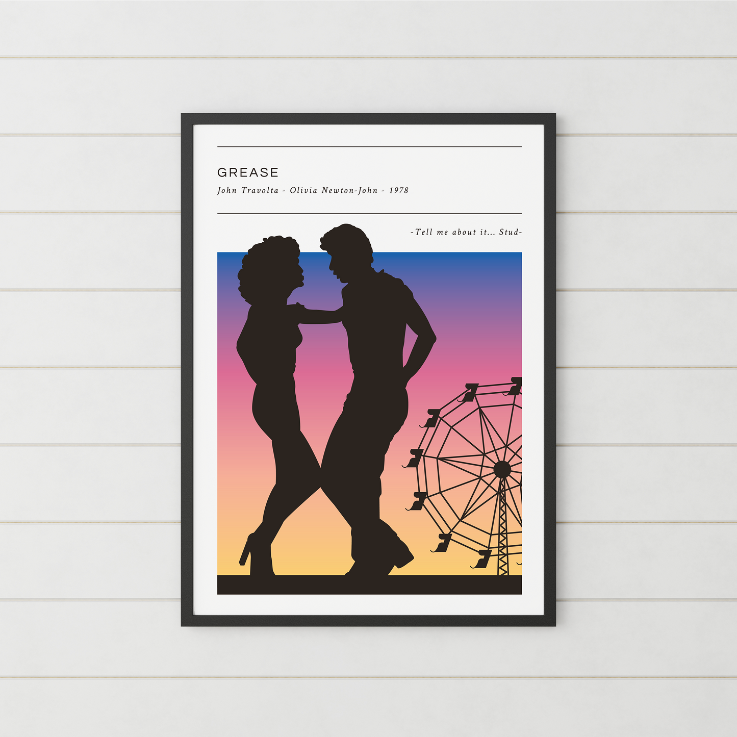 Grease **UNFRAMED POSTER**