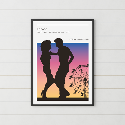 Grease **UNFRAMED POSTER**